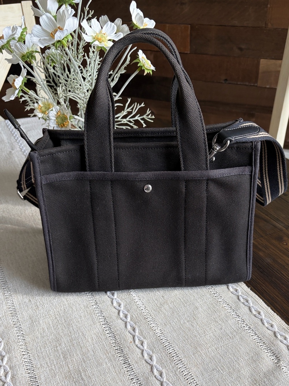 Coach Cargo Tote 26 black - Picture 2 of 12
